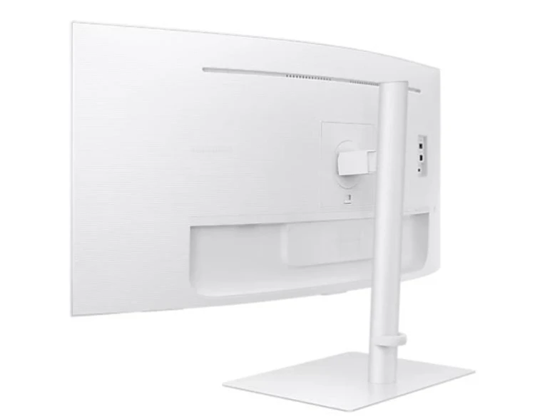 Samsung Monitor 34 cale ViewFinity S6 VA 3440x1440 UWQHD 21:9 1xHDMI 1xDP 2xTB 4.0(90W/15W) 3xUSB 3.0 LAN(RJ45) 5ms 100Hz HAS+PIV zakrzyw. gł. biały 3