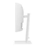 Samsung Monitor 34 cale ViewFinity S6 VA 3440x1440 UWQHD 21:9 1xHDMI 1xDP 2xTB 4.0(90W/15W) 3xUSB 3.0 LAN(RJ45) 5ms 100Hz HAS+PIV zakrzyw. gł. biały 3