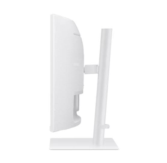 Samsung Monitor 34 cale ViewFinity S6 VA 3440x1440 UWQHD 21:9 1xHDMI 1xDP 2xTB 4.0(90W/15W) 3xUSB 3.0 LAN(RJ45) 5ms 100Hz HAS+PIV zakrzyw. gł. biały 3
