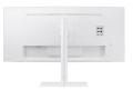 Samsung Monitor 34 cale ViewFinity S65CT VA 3440x1440 UWQHD 21:9 1xHDMI 1xDP 2xTB 4.0(90W/15W) 3xUSB 3.0 LAN 5ms 100Hz HAS głośniki zakrzywiony biały