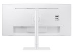 Samsung Monitor 34 cale ViewFinity S6 VA 3440x1440 UWQHD 21:9 1xHDMI 1xDP 2xTB 4.0(90W/15W) 3xUSB 3.0 LAN(RJ45) 5ms 100Hz HAS+PIV zakrzyw. gł. biały 3