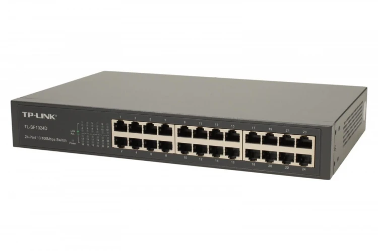 TP-LINK SF1024D switch L2 24x10/100 Desktop