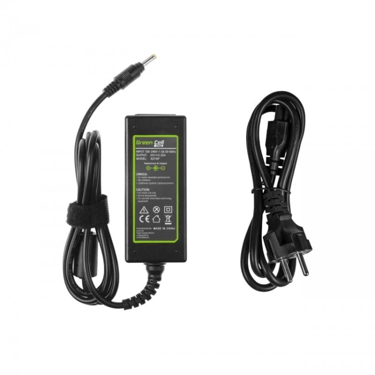 Green Cell Zasilacz PRO 20V 2.25A 45W 4.0-1.7mm do Lenovo Yoga 510