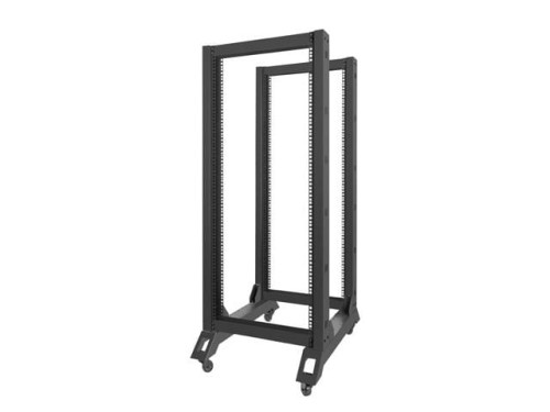 Lanberg Stojak Open Rack 27U 600x800mm czarny