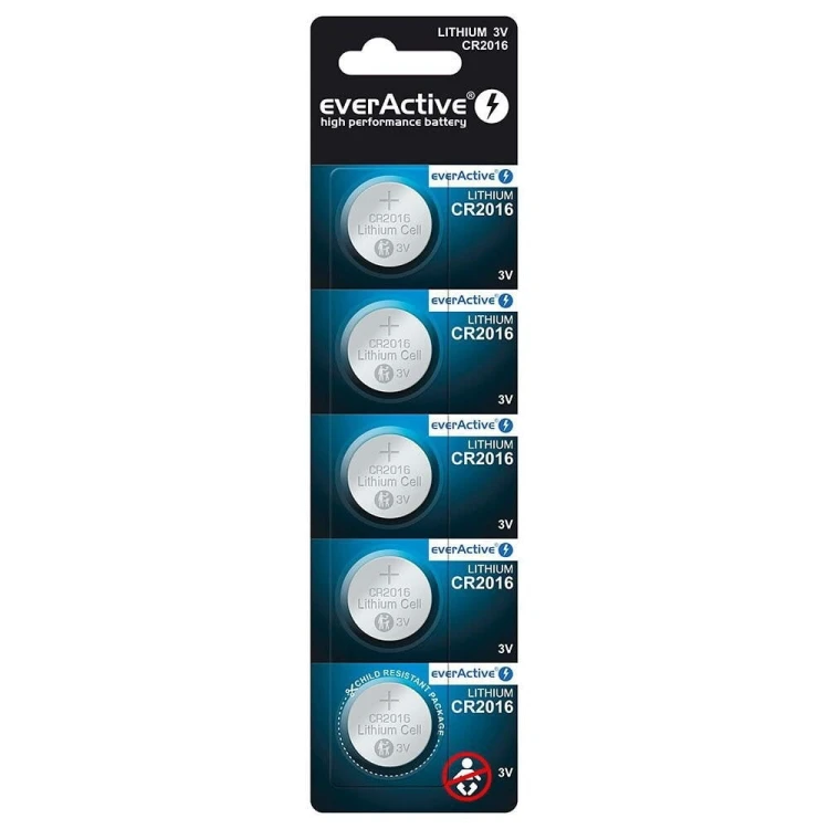 everActive Bateria litowa CR2016 blister 5 szt.