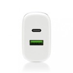 everActive Ładowarka USB/USB-C QC3.0 25W Biała