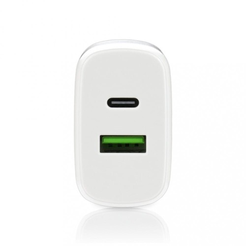everActive Ładowarka USB/USB-C QC3.0 25W Biała