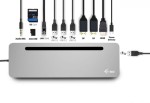 i-tec Stacja dokująca USB-C Metal Ergonomic 4K 3x Display Docking Station PD 100W + i-tec Universal Charger 100W (bundle)