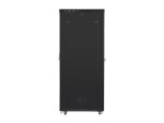 Lanberg Szafa stojąca Rack 19 cali 47U 800x1200mm, drzwi szklane LCD (FLAT PACK) czarna