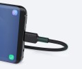 AUKEY CB-CD30 kabel USB-C - USB-A 0,9m 60W PD 3A 20V nylonowy oplot czarny