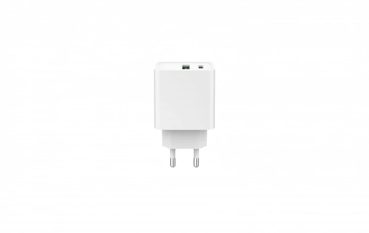 Gembird Ładowarka PowerDelivery USB-A USB-C 20W Biała