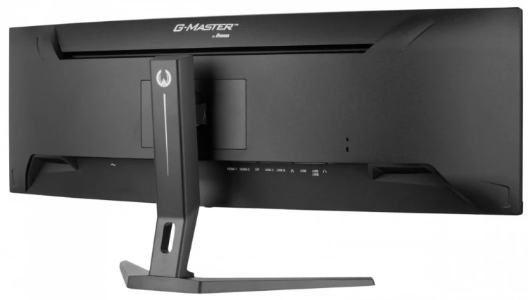 IIYAMA Monitor 45 cali G-Master GCB4580DQSN-B1, VA,DQHD,165HZ,USB-C-DOCK,RJ45,32:9,  1500R,450cd/m2,3000:1,0.8ms,3xUSB,2xHDMI,1xDP,2x3W,PowerDelivery-