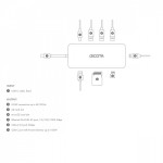 DICOTA Hub USB-C 8 w 1 Multi Hub 4K PD 100W
