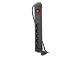 Lanberg Listwa zasilająca  1,5m 5x230V  SP1-05E-0150-BK
