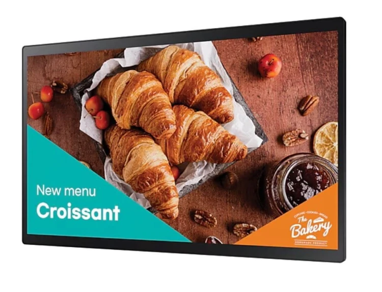 Samsung Monitor profesjonalny QB24C-T 24cali Matowy, Dotykowy 16h/7 250(cd/m2) 1920x1080(FHD) S10 Player(Tizen7, VXT Ready) WiFi/BT 3lata d2d (LH24QBR