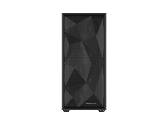 Natec Obudowa Genesis Diaxid 605F MIDI TOWER USB-C Czarna