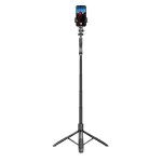 CRONG SelfieGo Ultra Aluminiowy selfie stick Bluetooth tripod (33-157,5cm)