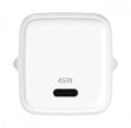 YENKEE Ładowarka sieciowa USB C 45W 3A Power delivery 3.0 QC3.0 Biała