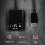 AXAGON RVD-VGN Adapter DisplayPort -> VGA FullHD 1920x1200