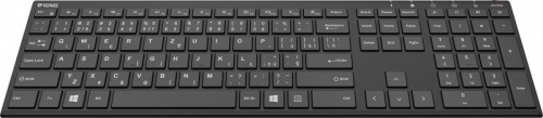 YENKEE Klawiatura bezprzewodowa SLIM YKB 2000 CSBK akumulator
