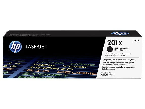 HP Inc. Toner 201X Black 2.8K CF400X