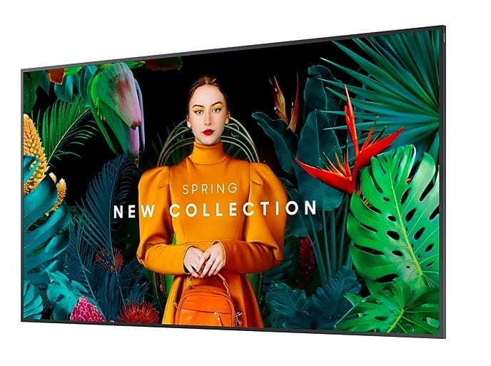 Samsung Monitor profesjonalny QB43C 43 cale Błyszczący 16h/7 350(cd/m2) 3840x2160 (UHD) S10 Player (Tizen 7, VXT Ready) WiFi/BT 3 lata On-Site (LH43QB