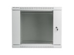 Lanberg Szafa instalacyjna wisząca 19'' 9U 600X450mm szara (drzwi        szklane)