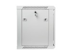 Lanberg Szafa instalacyjna wisząca 19'' 9U 600X450mm szara (drzwi        szklane)