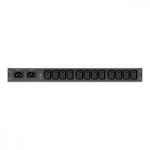 APC Przełącznik AP4421A Rack ATS, 230V, 10A, C14 in, (12) C13 out