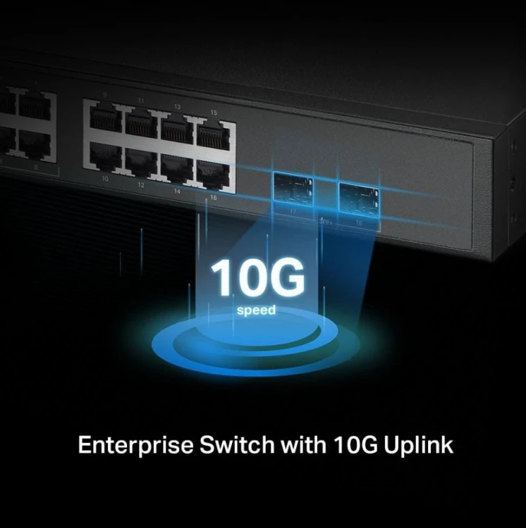 TP-LINK Przełącznik SG3218XP-M2  16x2.5GE PoE+ 2SFP+