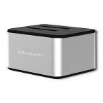 Qoltec Stacja dokująca dysków 2xHDD/SSD | 2.5"/3.5" SATA | USB 3.0 |    Klonowanie