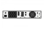 Digitus Zasilacz awaryjny UPS Online Rack 19" LCD, 1000VA/1000W, 2x12V/9Ah, 8xC13, USB, RS232, RJ45