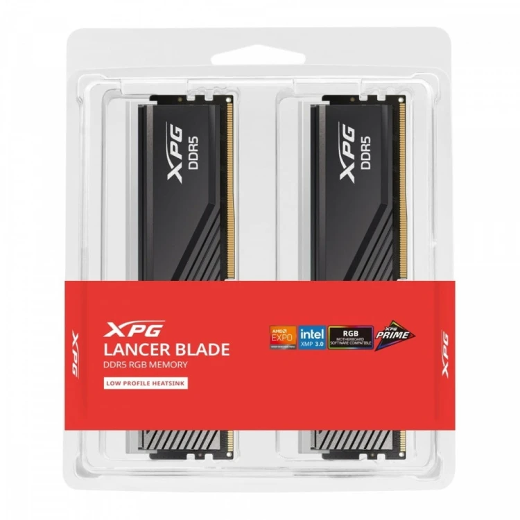 Adata Pamięć Lancer Blade RGB DDR5 6000 32GB (2x16) CL30 czarna