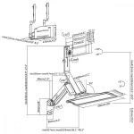 Maclean Uchwyt Scienny Monitora Klawiatury i CPU MC-838