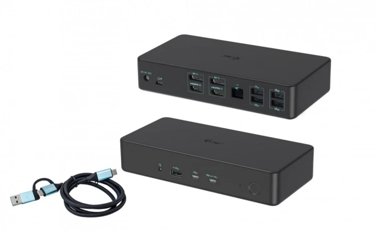 i-tec Stacja dokująca USB-C Dual 4K/60Hz (single 8K/30Hz) DP Video Adapter