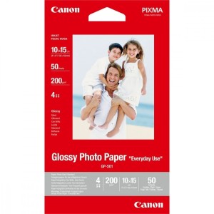 Canon Papier Canon GP-501 błyszczący Photo Paper 10x15 50 arkuszy 0775B081