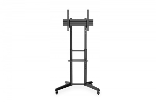 Digitus Stojak mobilny pojedynczy z półką 1xLCD max. 70" max. 50kg, VESA max. 600x400
