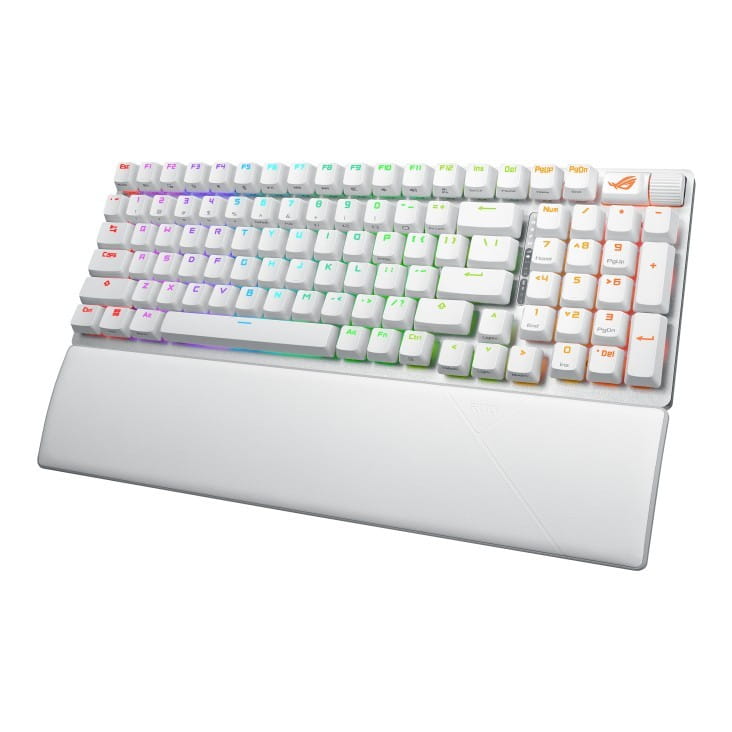 Asus Klawiatura ROG Strix Scope II 96 Wireless Biała NX/PBT
