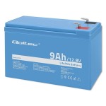Qoltec Akumulator LiFePO4 Litowo-Żelazowo-Fforanowy | 12.8V | 9Ah |     115.2Wh | BMS