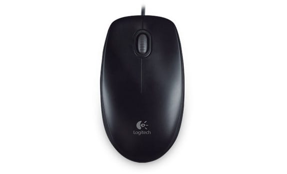 Logitech Mysz optyczna B100 OEM  910-003357 Black
