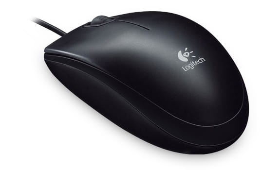 Logitech Mysz optyczna B100 OEM  910-003357 Black