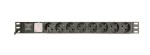 Gembird Listwa zasilająca rack (PDU), 8 gniazd typ Schuko, 1U, 16A, wtyk Schuko 3m