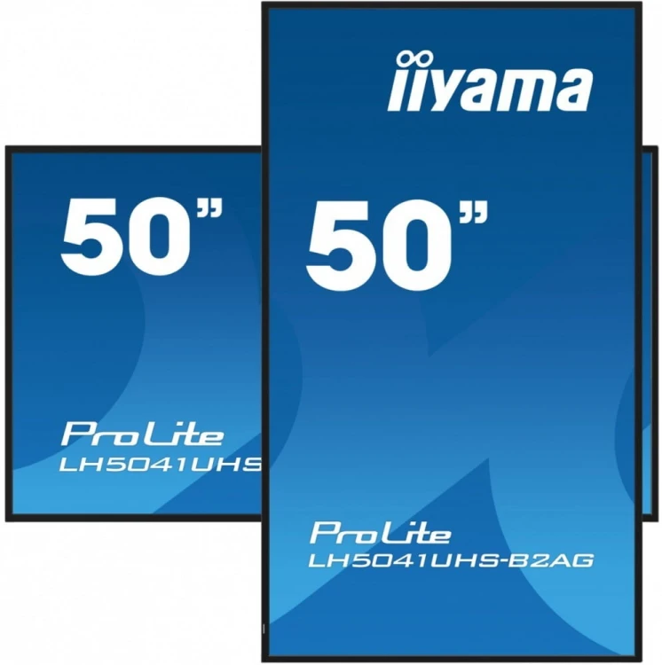 IIYAMA Monitor 50 cali LH5041UHS-B2 VA,4K,24/7,LAN,USB,HDMI
