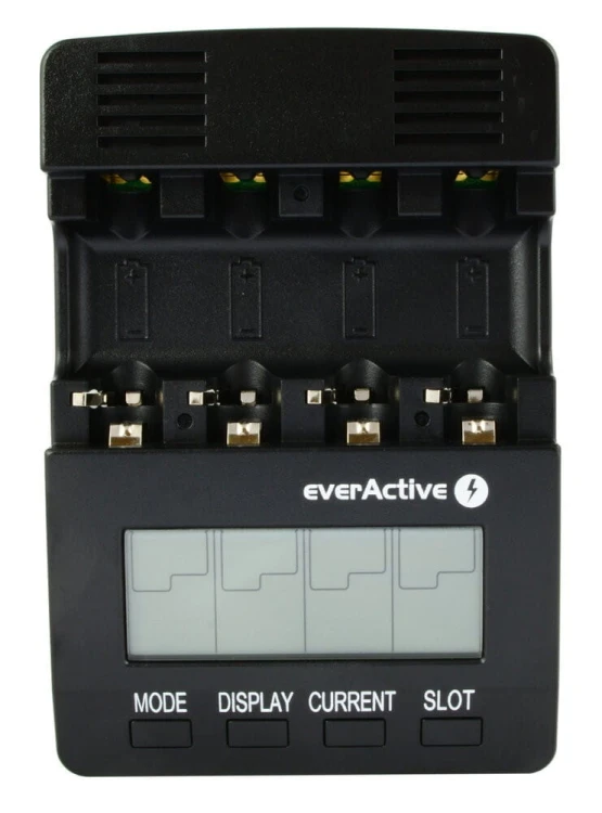 everActive Ładowarka procesorowa NC-3000 do akumulatorków AA/AAA/C/D