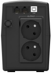 PowerWalker Zasilacz awaryjny line-interactive 800VA STL FR 2x PL 230V, USB, RJ11/45 In/Out
