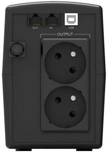 PowerWalker Zasilacz awaryjny line-interactive 800VA STL FR 2x PL 230V, USB, RJ11/45 In/Out