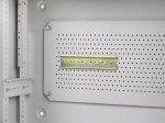 Lanberg Szafa instalacyjna rack wisząca 19 cali 4u+3u 540x200 niskoprofilowa (złożona) szara