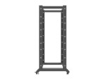 Lanberg Stojak Open rack 42U 600x1000 czarny