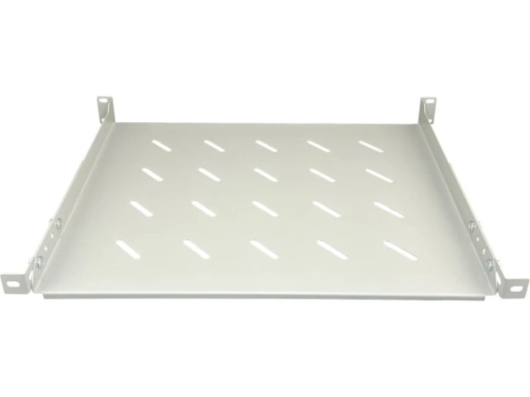 ALANTEC Półka stała 19 cali 1U głębokość 350mm Szara