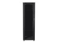 Lanberg Szafa stojąca Rack 19 42U 600x600mm czarna